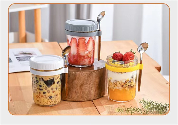 玻璃早餐杯